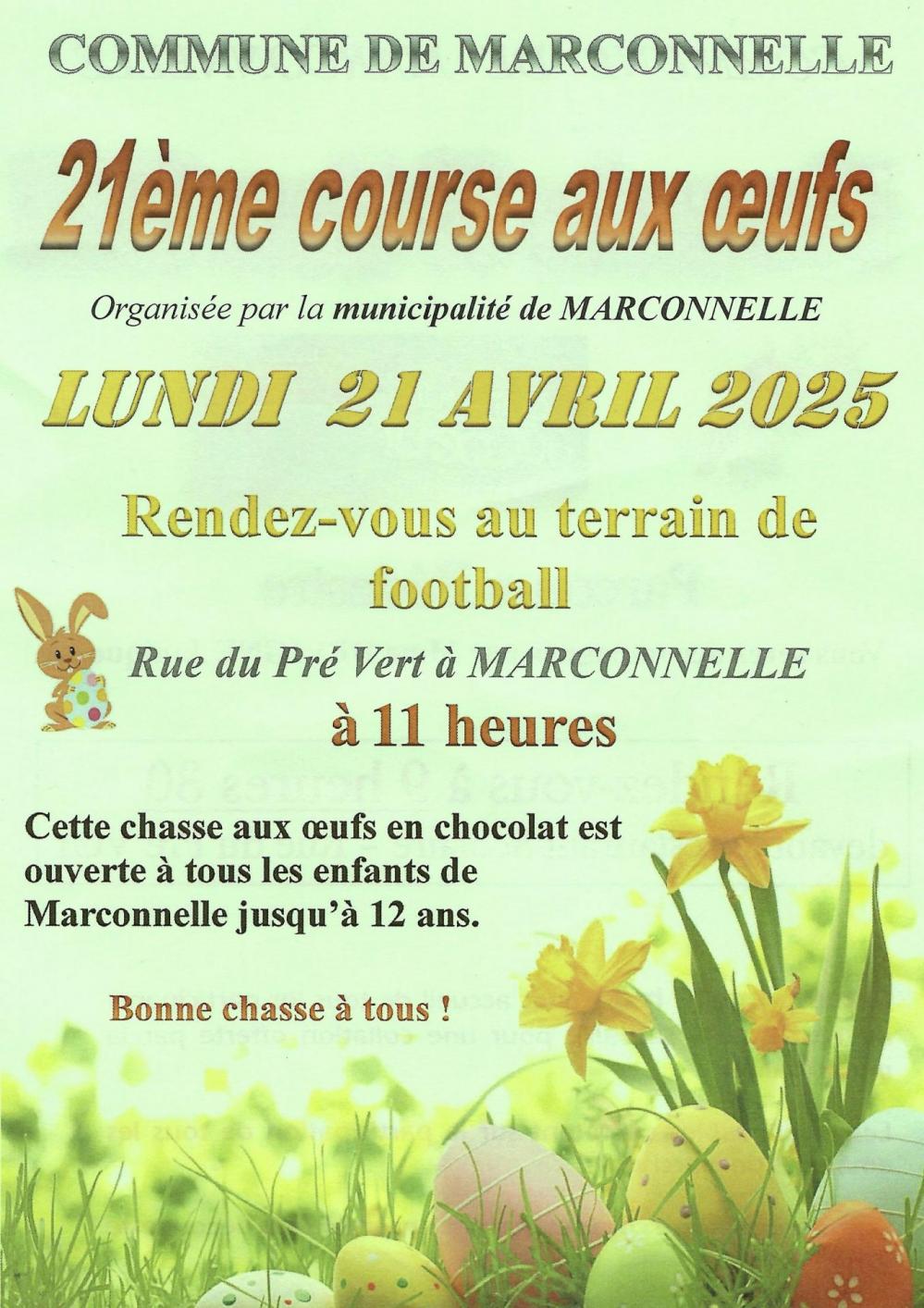 Course aux eoufs